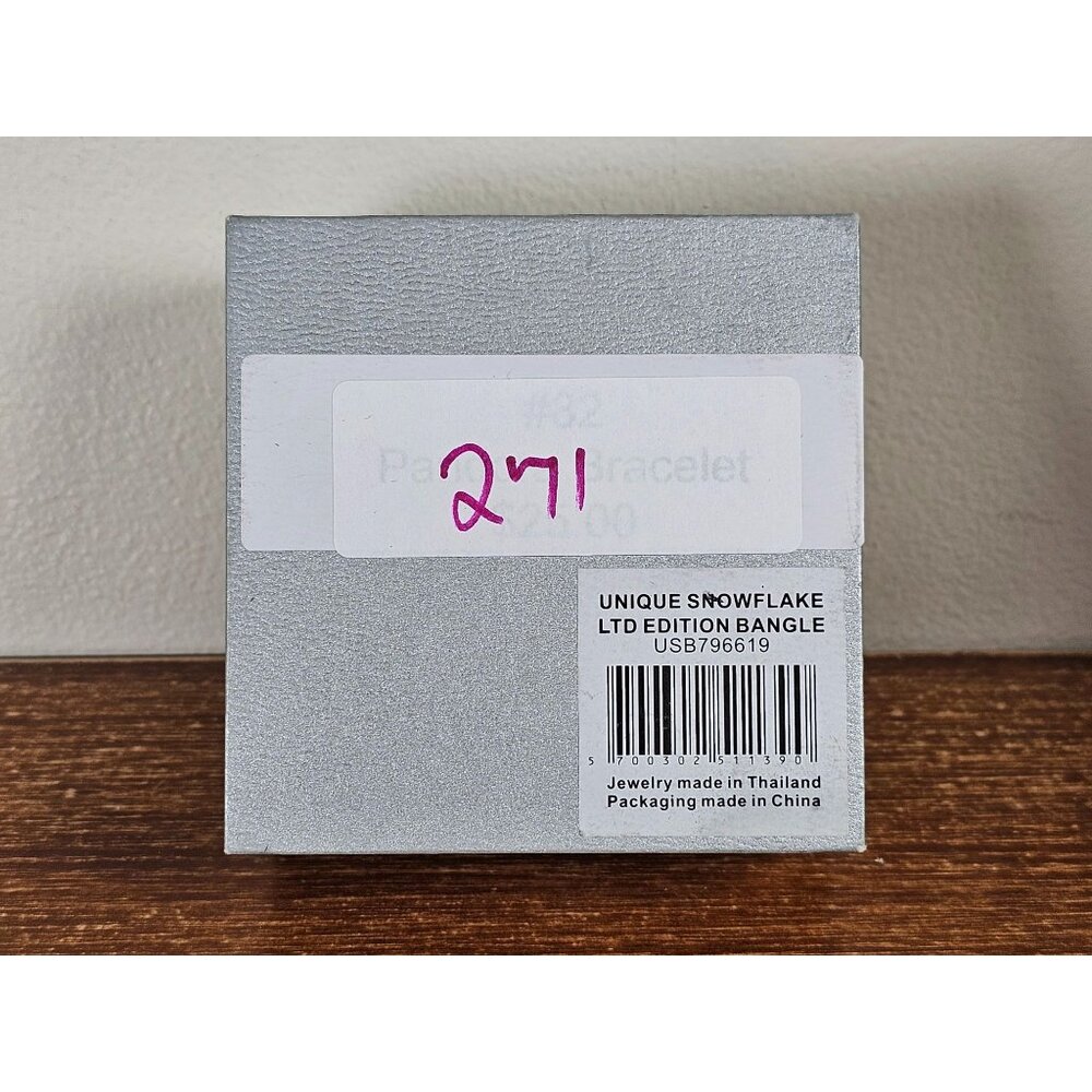 Pandora Unique As You Snowflake Bangle Bracelet L… - image 4